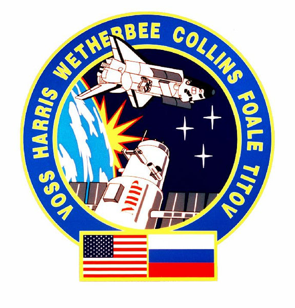 Sts 63 Nasa Discovery Sticker M586 Space Program Winter Park Products