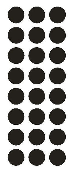 1 Dark Green Round Vinyl Color Code Inventory Label Dot Stickers – Winter  Park Products