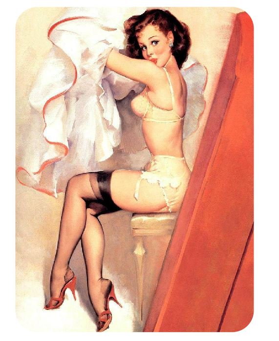 Pinup Girl Sticker Decal pin up pin-up P262