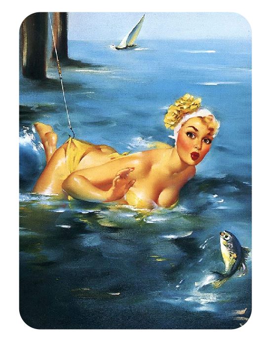 Pinup Girl Sticker Decal pin up pin-up P154