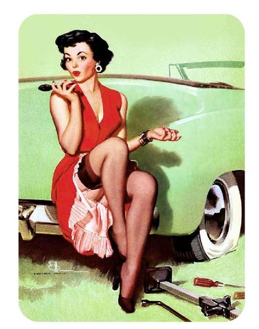 Pinup Girl Sticker Decal pin up pin-up P245