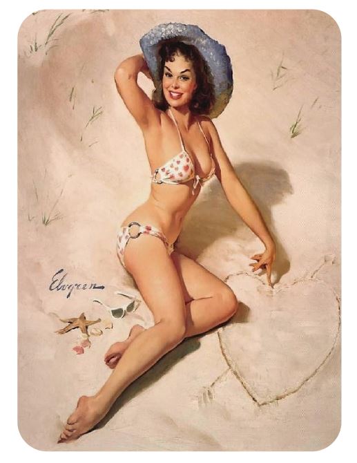 Pinup Girl Sticker Decal pin up pin-up P244