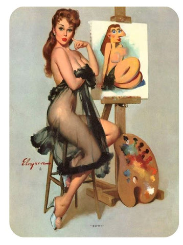 Pinup Girl Sticker Decal pin up pin-up P185