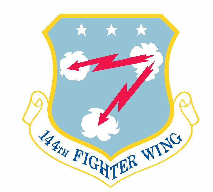 US Air Force 144th Fighter Wing Sticker M691 YOU CHOOSE SIZE