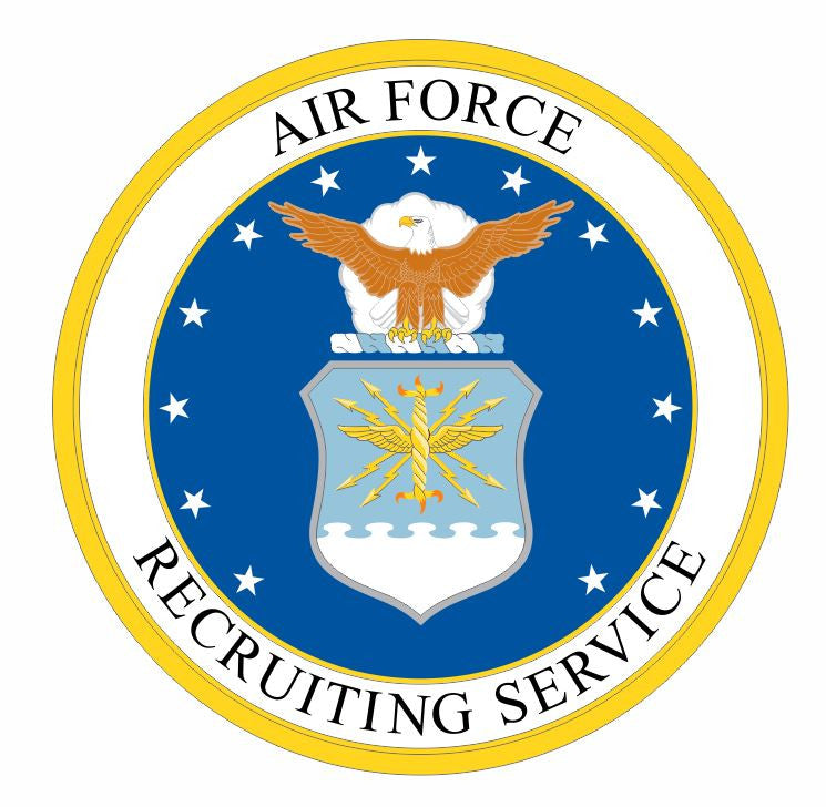 US Air Force Recruiting Service Sticker M658