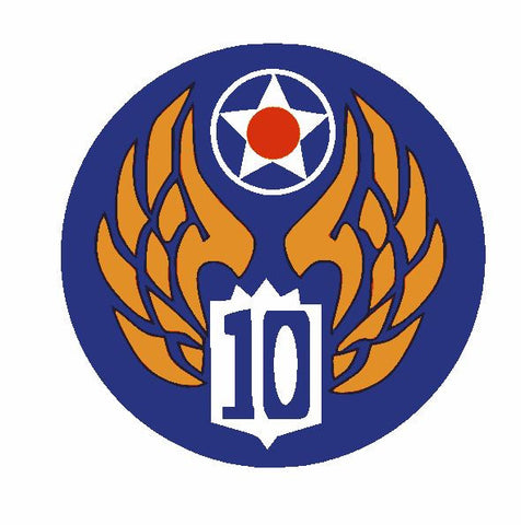 US Air Force 10th Tenth Sticker M696 YOU CHOOSE SIZE