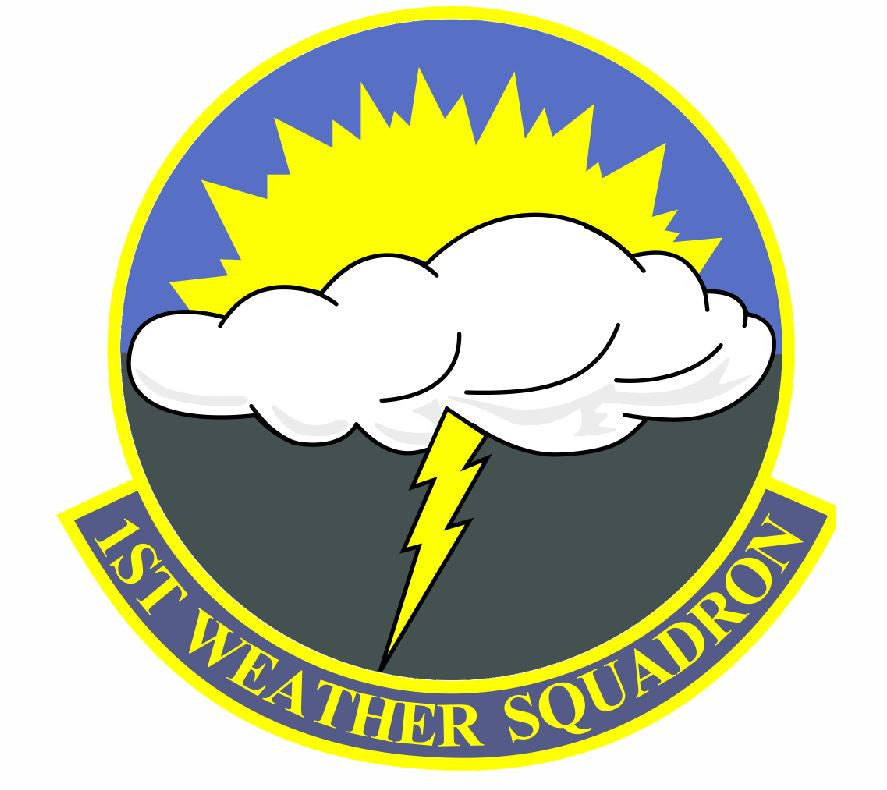 US Air Force 1st Weather Squadron Sticker M695 YOU CHOOSE SIZE