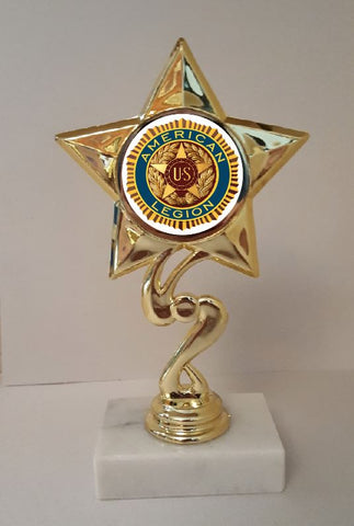 American Legion Trophy 7" Tall  AS LOW AS $3.99 each FREE SHIPPING T03N7