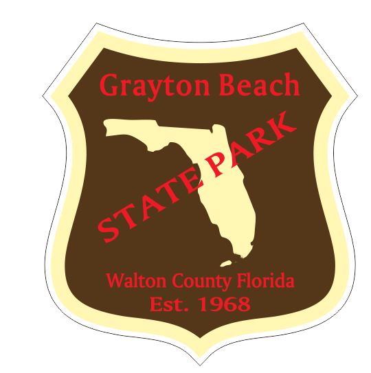 Grayton Beach Florida State Park Sticker R6734