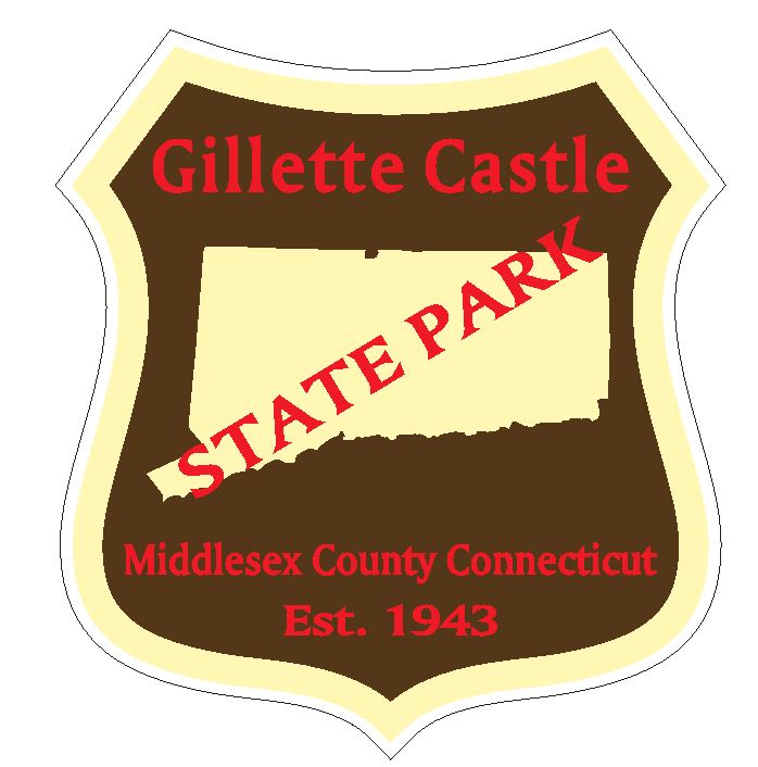 Gillette Castle State Park Sticker R4901 Connecticut