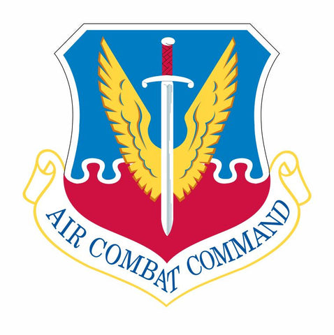 US Air Force Air Combat Command Sticker M635 YOU CHOOSE SIZE