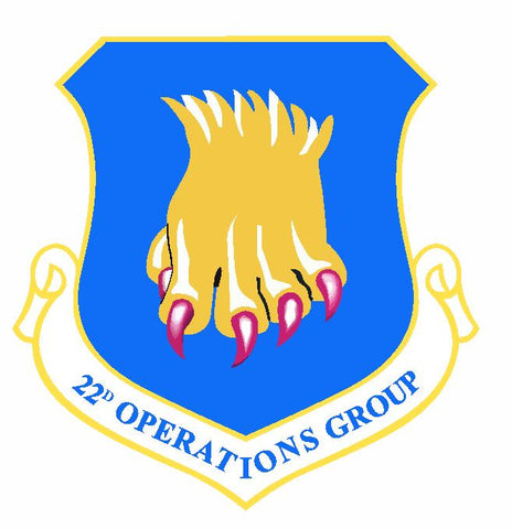 US Air Force 22nd Operations Group Sticker M649 YOU CHOOSE SIZE