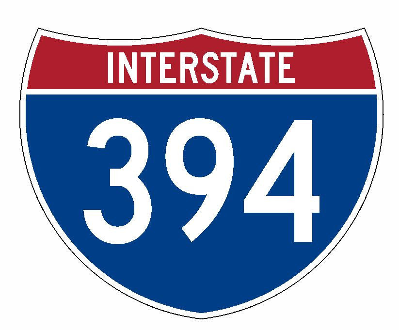 Interstate 394 Sticker R2327 Highway Sign Road Sign - Winter Park Products