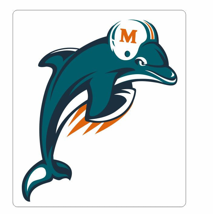 Miami Dolphins Sticker Decal S27 – Winter Park Products