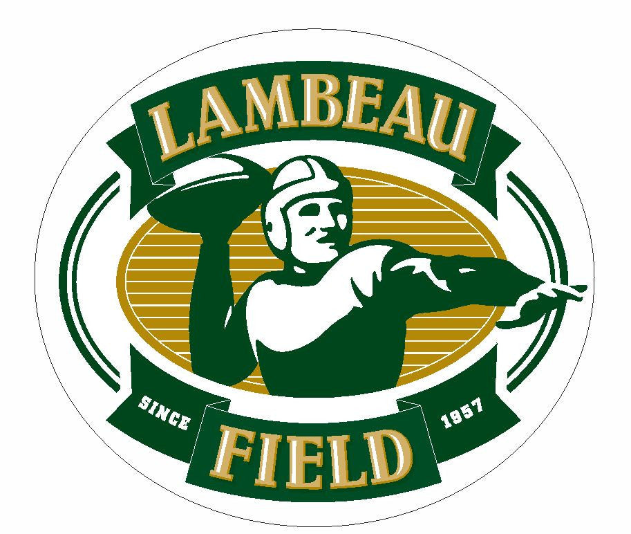 Lambeau Field Sticker Decal S41 - Winter Park Products