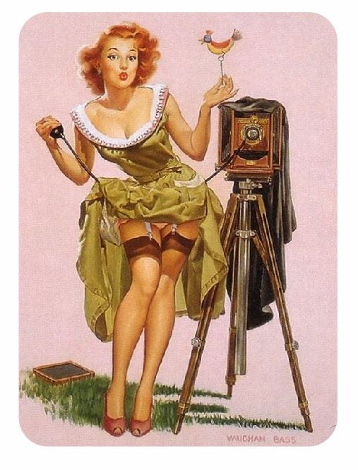 Camera Pin Up