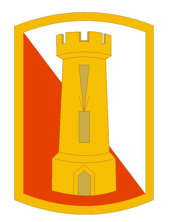 168th Engineer Brigade Sticker Military Armed Forces Sticker Decal M108 - Winter Park Products