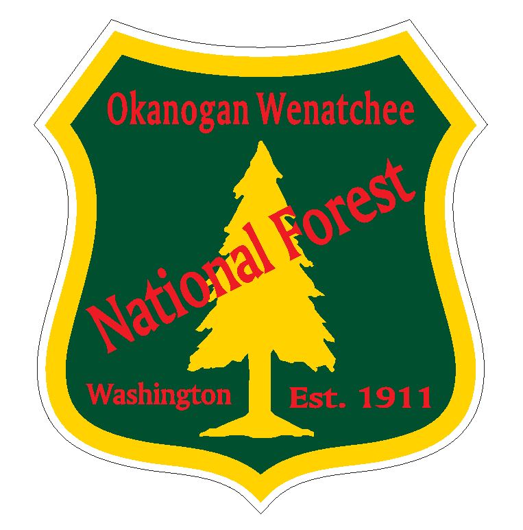 Okanogan National Forest Sticker R3283 Washington