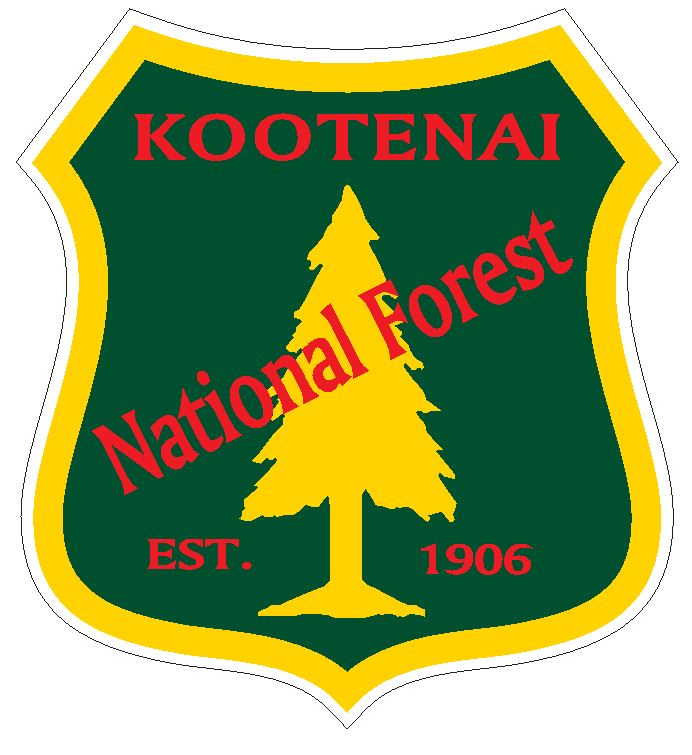 Kootenai National Forest Sticker R3260