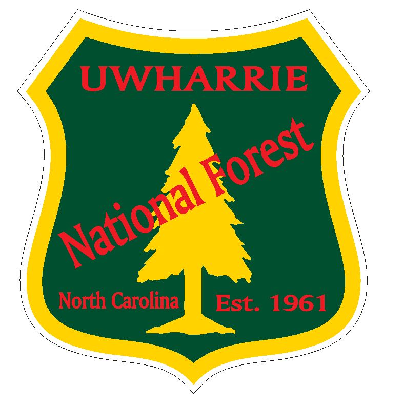 Uwharrie National Forest Sticker R3326 North Carolina