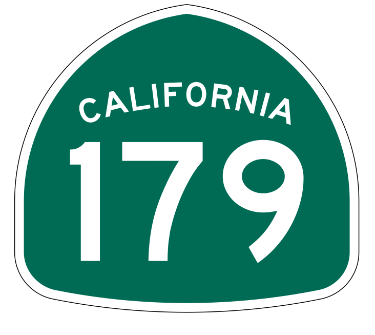 California State Route 179 Sticker Decal R1247 Highway Sign - Winter Park Products