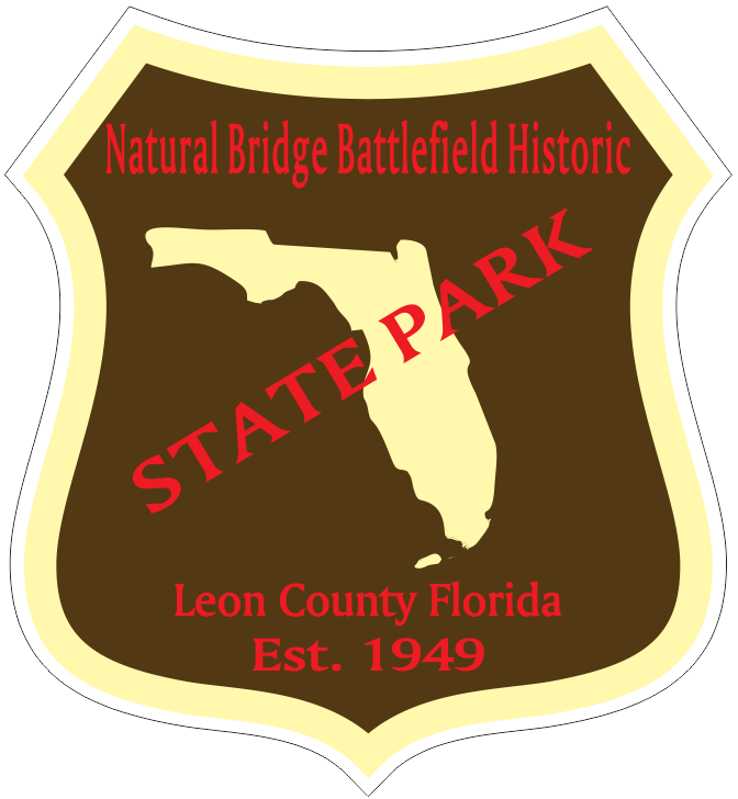 Natural Bridge Battlefield Historic Florida State Park Sticker R6825