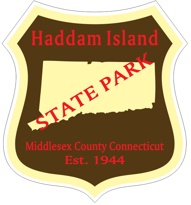 Haddam Island Connecticut State Park Sticker R6887