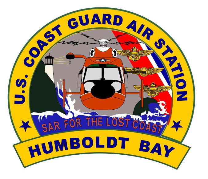 Coast Guard Air Station Humboldt Bay Sticker M735