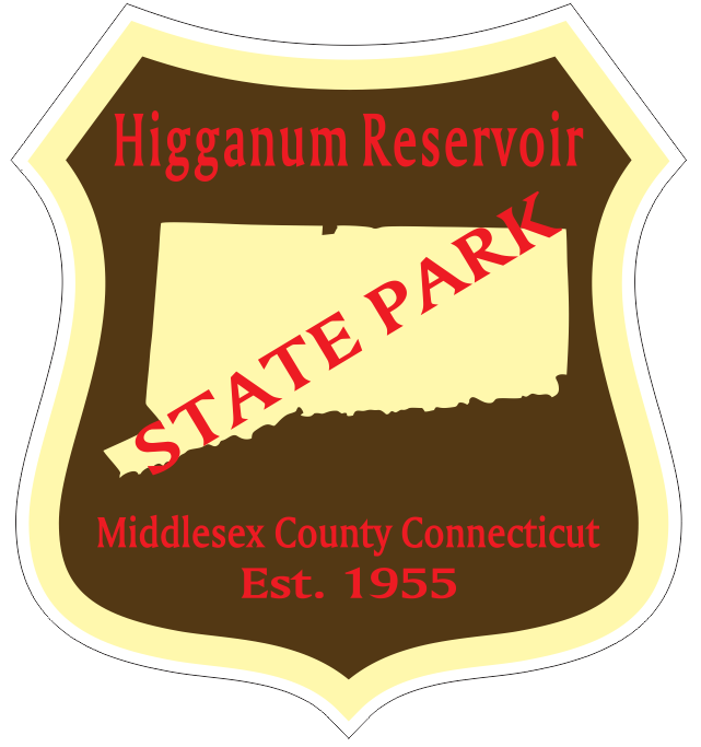 Higganum Reservoir Connecticut State Park Sticker R6893