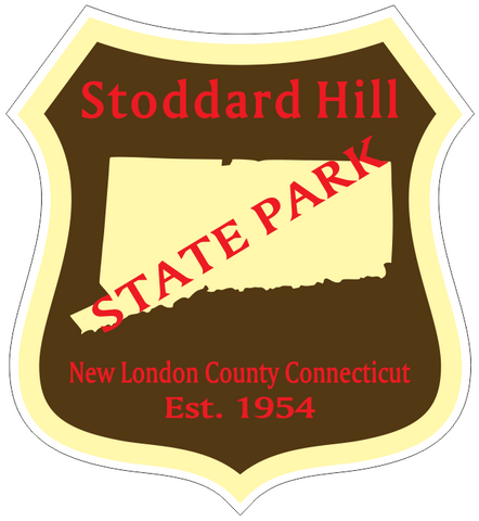 Stoddard Hill Connecticut State Park Sticker RR9643