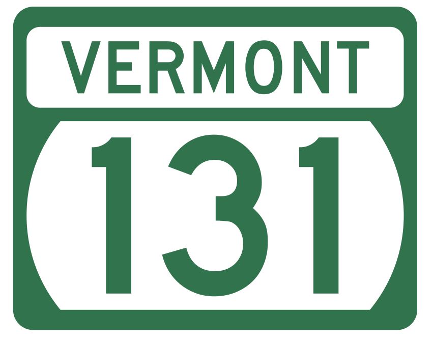 Vermont State Highway 131 Sticker Decal R5331 Highway Route Sign