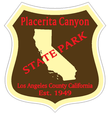 Placerita Canyon State Park Sticker R6681 California