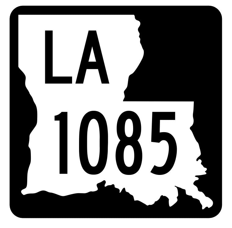 Louisiana State Highway 1085 Sticker Decal R6339 Highway Route Sign