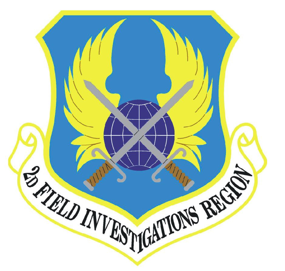 2nd FIELD INVESTIGATIONS REGION Sticker / Military Decal M320 - Winter Park Products