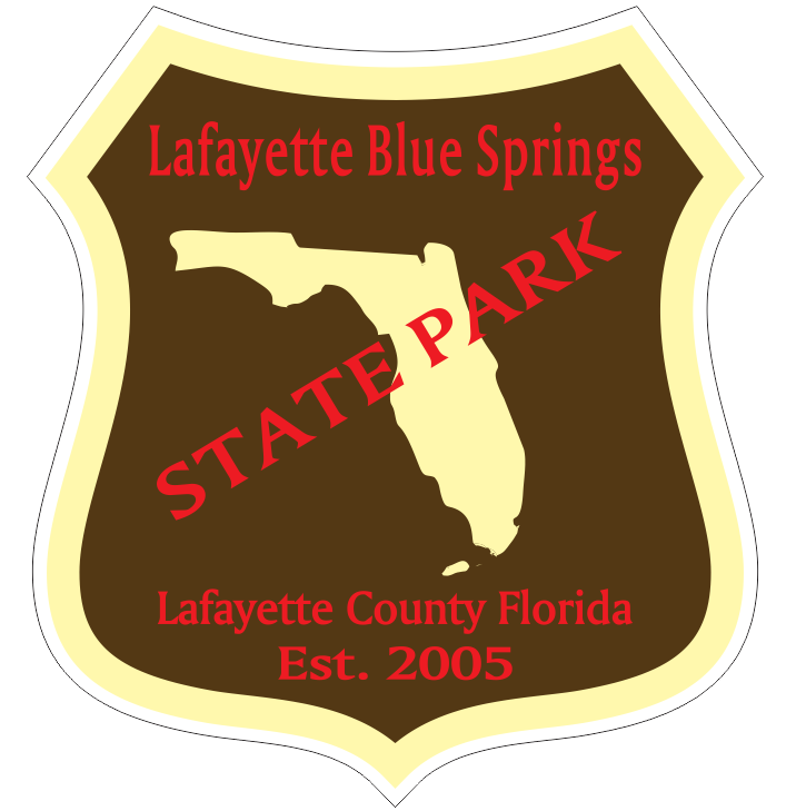 Lafayette Blue Springs Florida State Park Sticker R6749