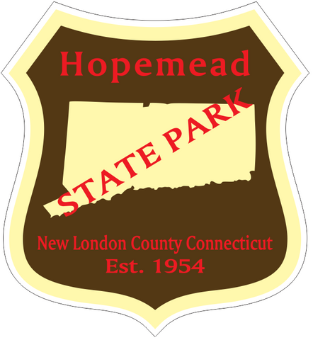 Hopemead Connecticut State Park Sticker R6894