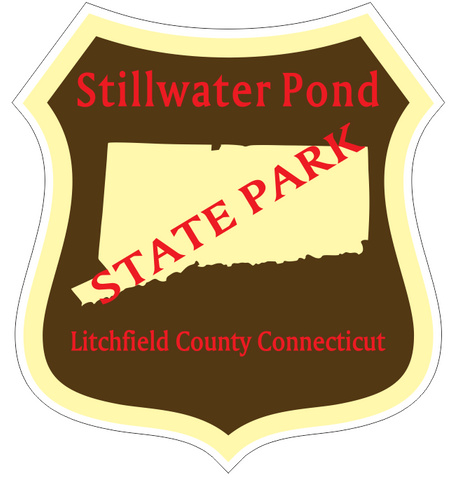 Stillwater Pond Connecticut State Park Sticker R6942