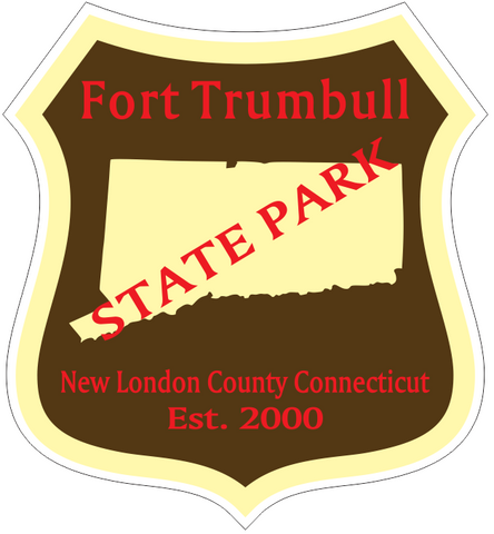 Fort Trumbull Connecticut State Park Sticker R6882