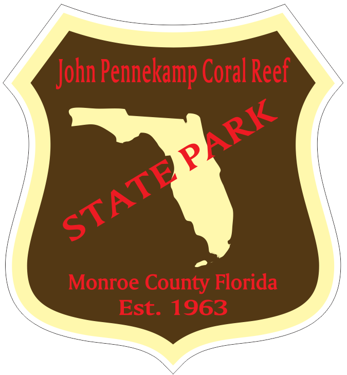 John Pennekamp Coral Reef Florida State Park Sticker R6820