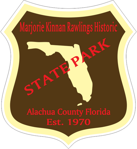 Marjorie Kinnan Rawlings Historic Florida State Park Sticker R6824