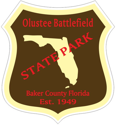 Olustee Battlefield Florida State Park Sticker R6772