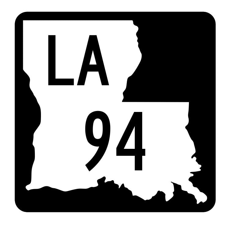 Louisiana State Highway 94 Sticker Decal R5810 Highway Route Sign