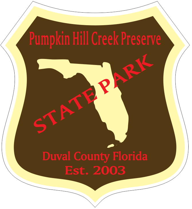 Pumpkin Hill Creek Preserve Florida State Park Sticker R6779