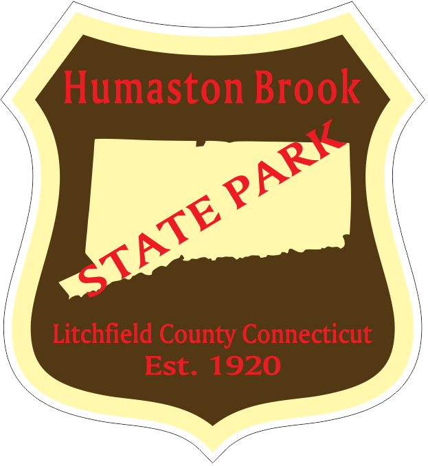 Humaston Brook Connecticut State Park Sticker R6898