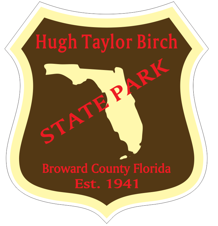 Hugh Taylor Birch Florida State Park Sticker R6741