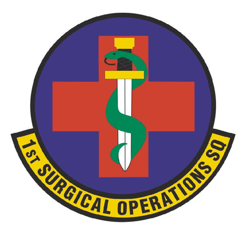 1ST SURGICAL OPERATIONS SQUADRON Sticker /  Decal M316 - Winter Park Products