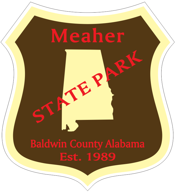 Meaher Alabama State Park Sticker R6844