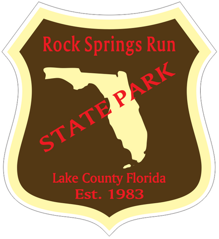 Rock Springs Run Florida State Park Sticker R6783