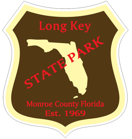 Long Key Florida State Park Sticker R6759