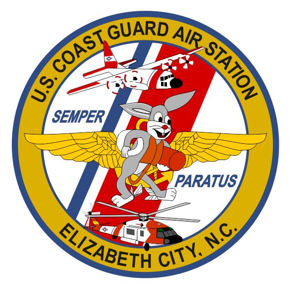 Coast Guard Air Station Elizabeth City Sticker M733 North Carolina